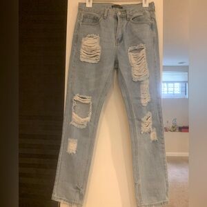 Brandy Melville ripped jeans
